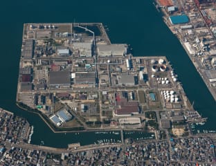 大江工場の外観