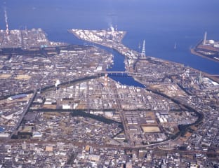 大分工場の外観