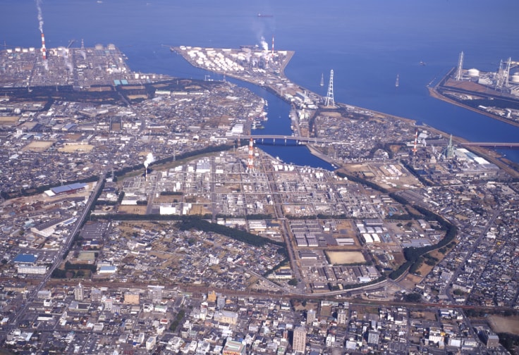 大分工場の外観